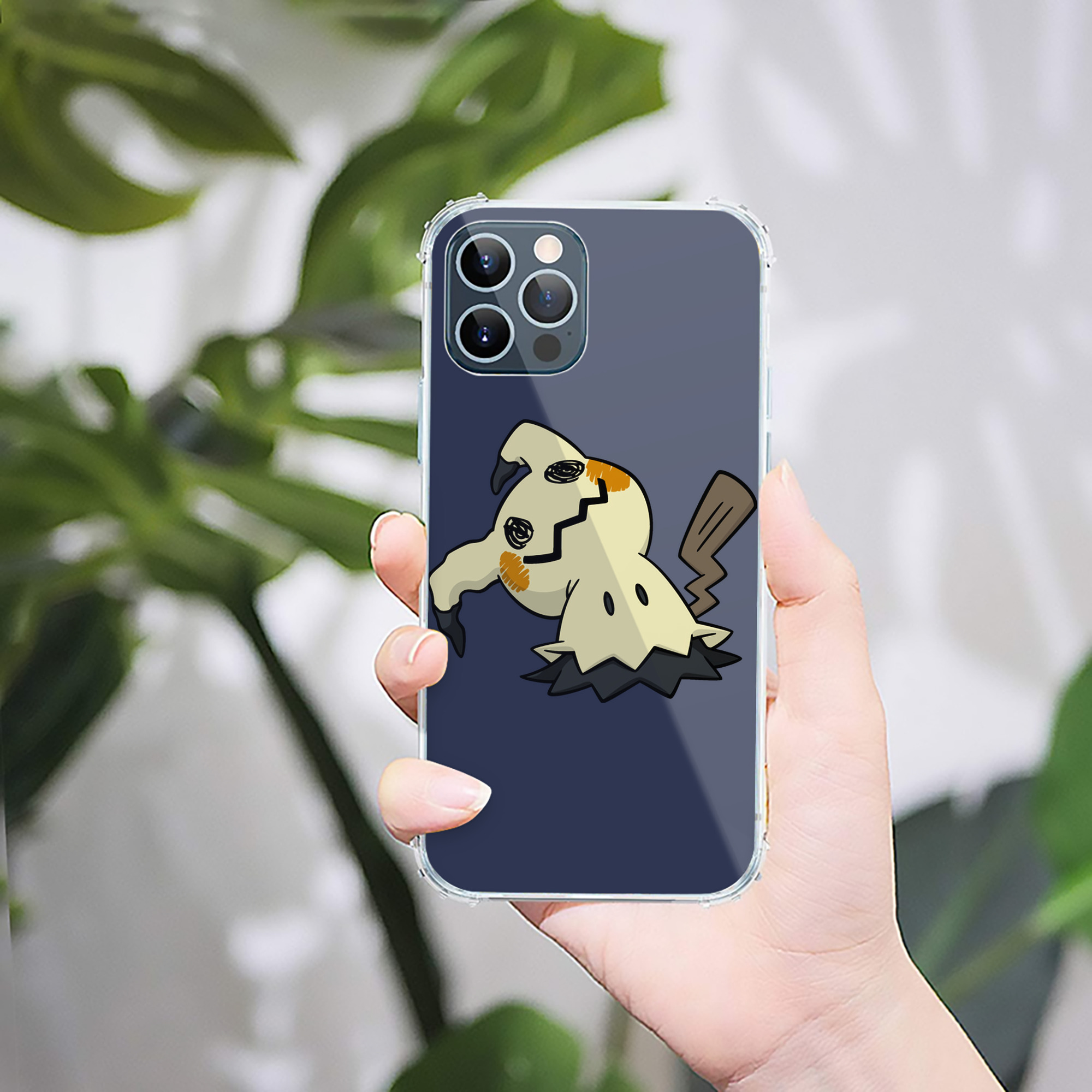 （画像用） ポケットモンスター Pokémon 【iPhone 12シリーズ対応】透明スマホケース（クリアソフトケース）